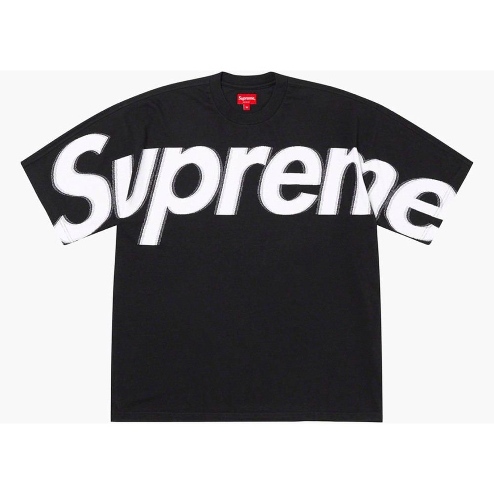 NWOT Supreme Intarsia S/S Short Sleeve Tee Tshirt Logo Streetwear Size S